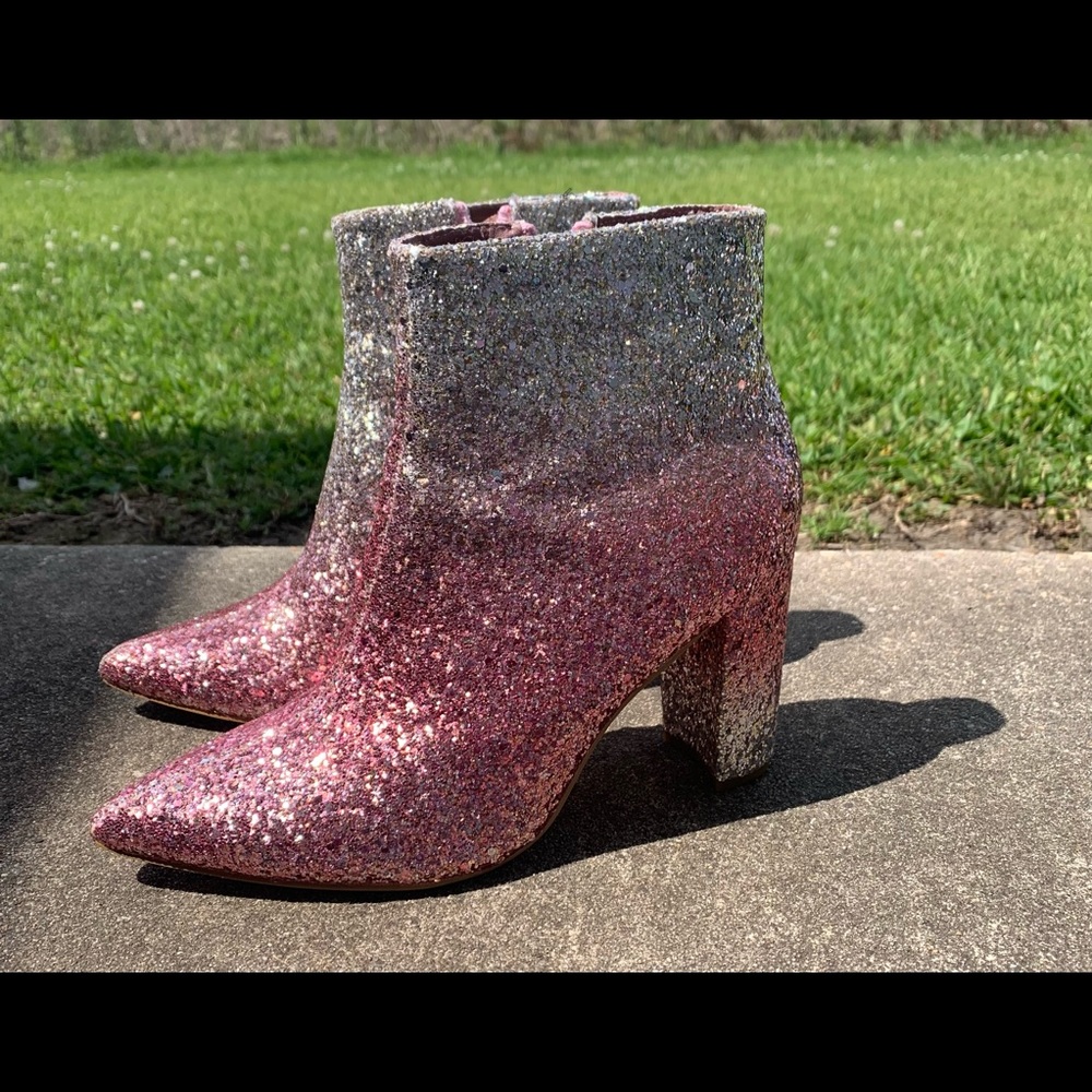 Glitter booties